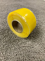id tape roll yellow